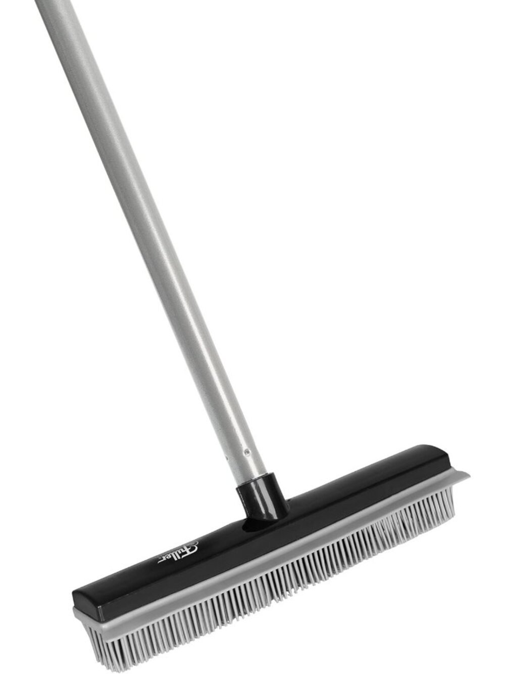 Versatile Rubber Broom for Carpets, Floors & Stairs – Pet Hair & Dirt Remover